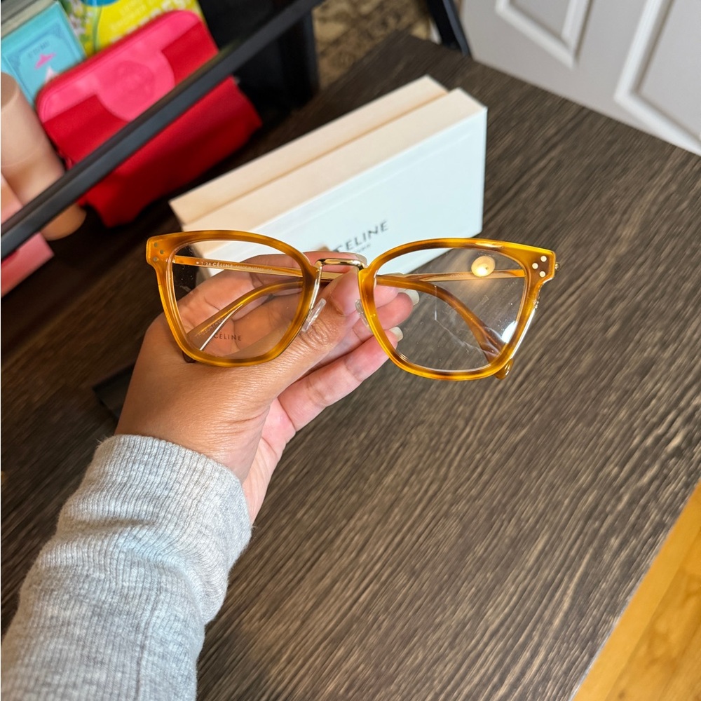 Honey Tortoiseshell CELINE Optical Glasses - Picture 7 of 7